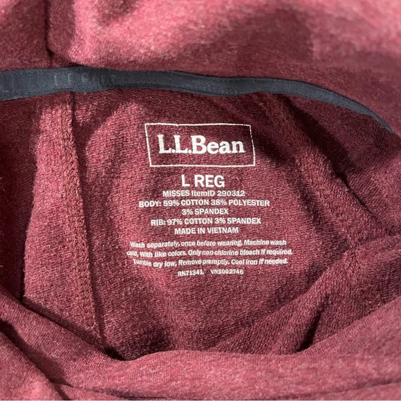 L.L Bean cowl beck sweatshirt - Picture 5 of 5